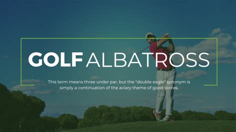 golf albatross meaning: A Dive into the Unpredictable World of Golf Achievements